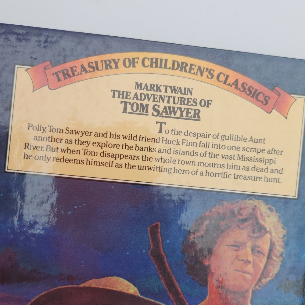 THE ADVENTURES OF TOM SAWYER by Mark Twain Vintage Hardcover Book - Picture 5 of 10